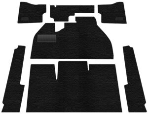 34-F1108-301 Black Carpet 69-72 T1 Sedan