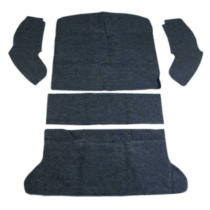 34-R1102-301  Tmi Rear Carpet, Black T1 65-72 Sedan