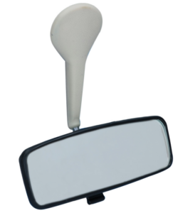 113 857 511 LW  Rear View mirror w/white stem  T1 68-77