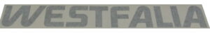 ZVW251102  Silver Westfalia Sticker